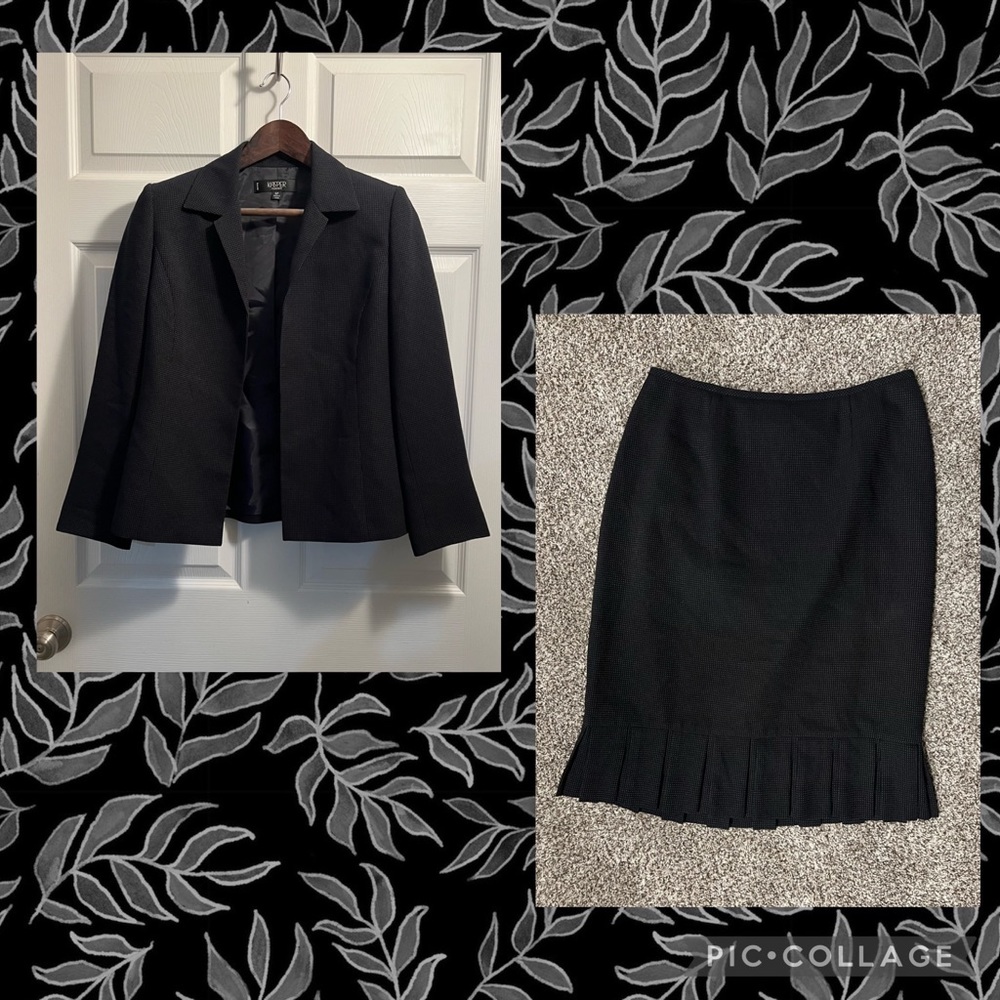 EUC Kasper 2 piece suit, Size 8P